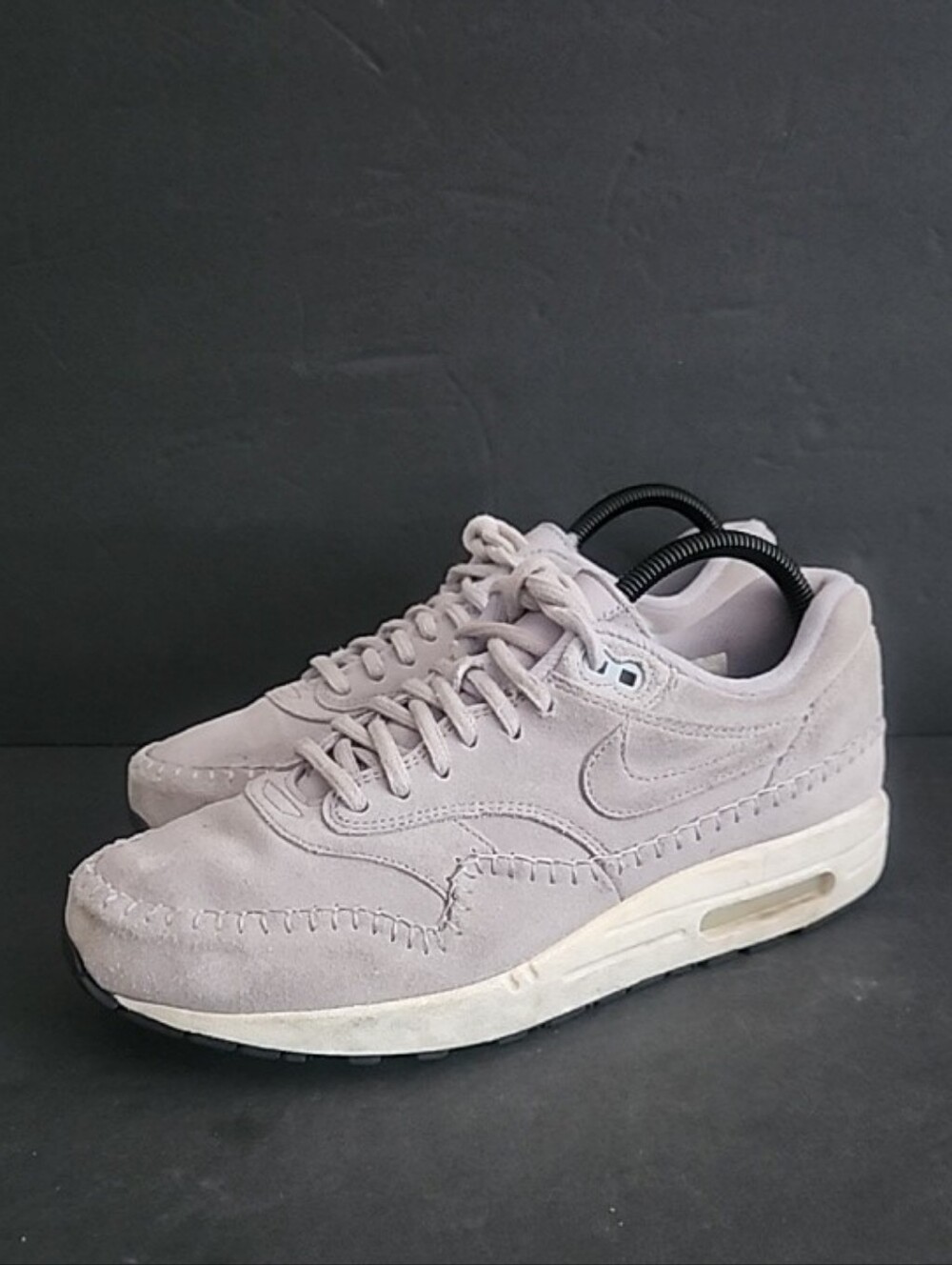 Nike Air Max 1 Provence Women’s Size 10 Suede Running Shoes Purple